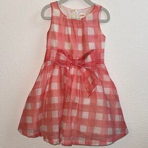 Gymboree Pink Plaid Kids Dress size 4